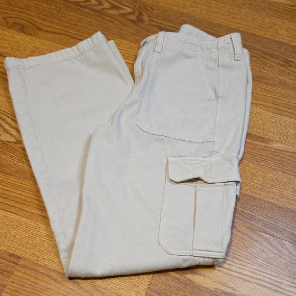 Altar'd State Tan Cargo Jeans - Picture 1 of 6